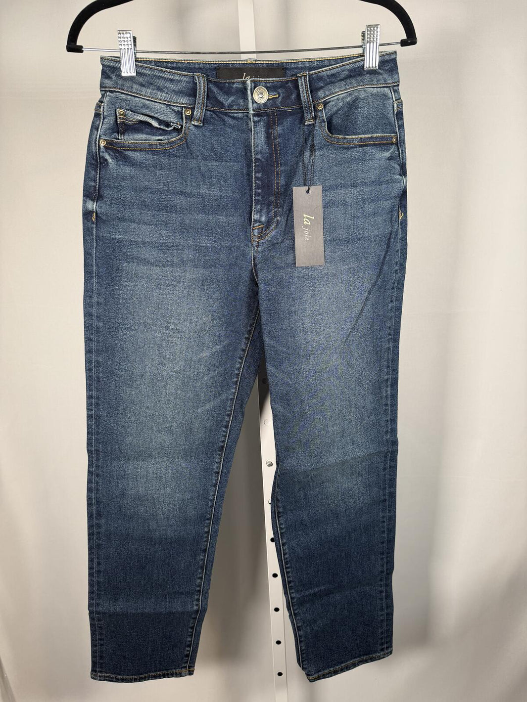 NWT La Joie Women's Gray Wash Denim Jeans Size 6