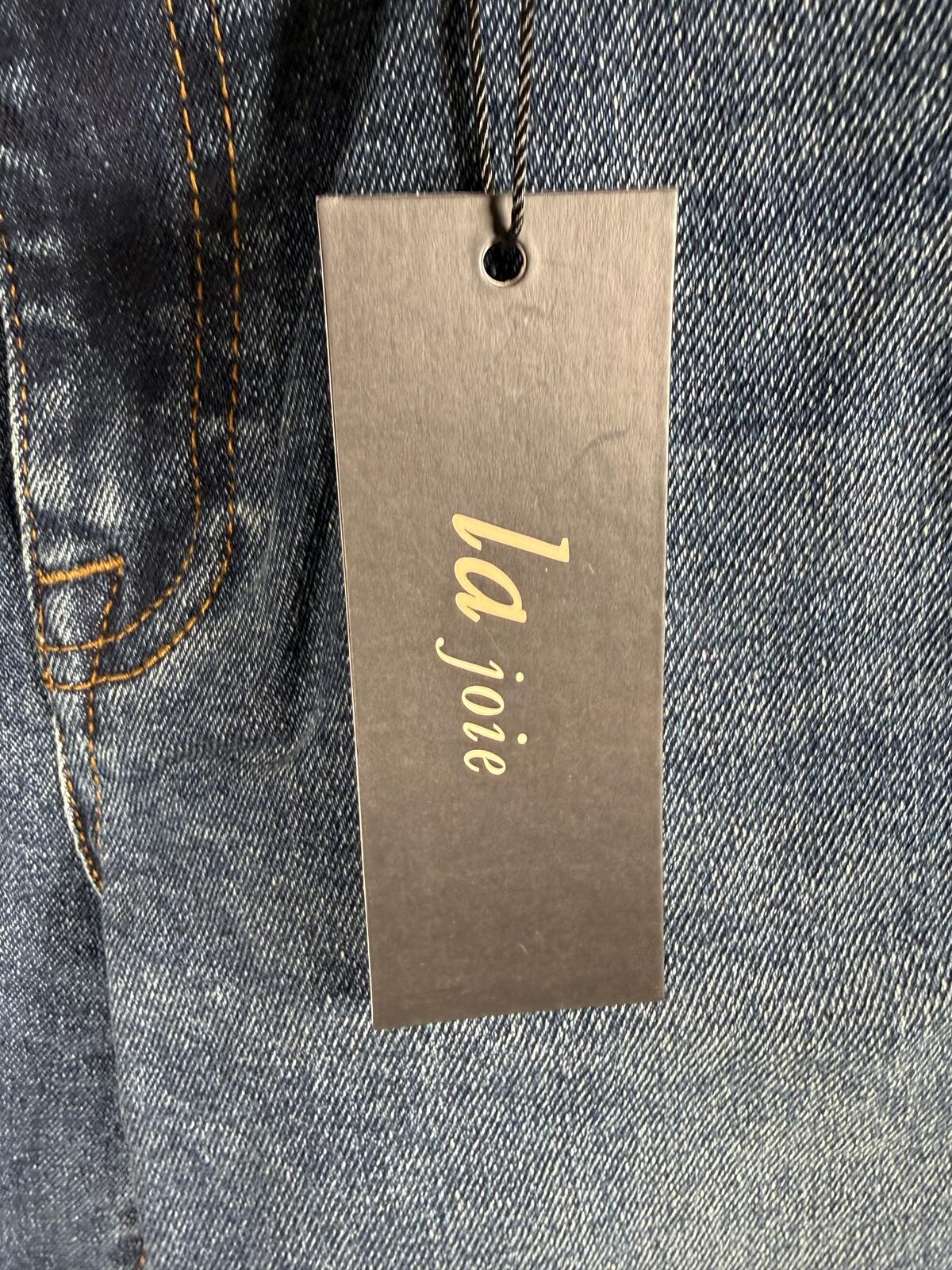 NWT La Joie Women's Gray Wash Denim Jeans Size 8
