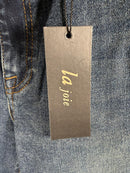 NWT La Joie Women's Gray Wash Denim Jeans Size 8