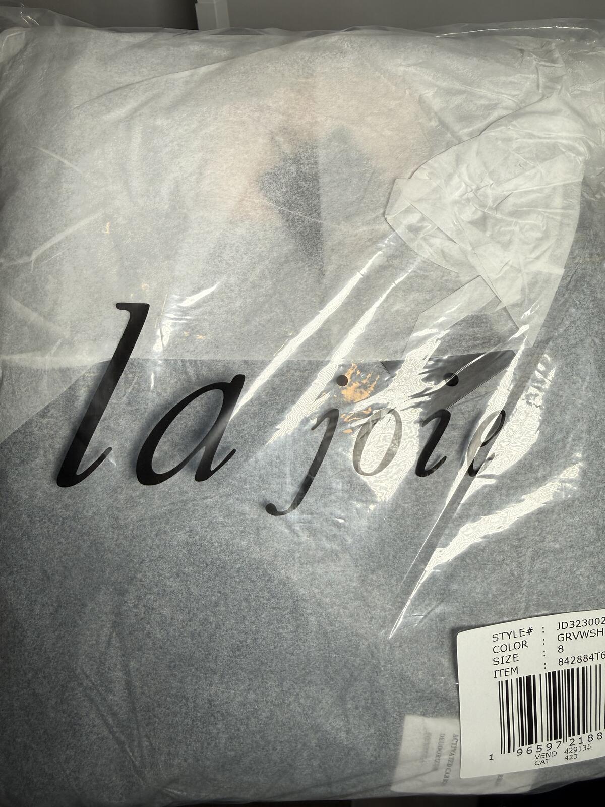 NWT La Joie Women's Gray Wash Denim Jeans Size 8