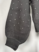 NWT Kathy Ireland Holiday Jewel Cardigan & Cami Set Black Size 3X