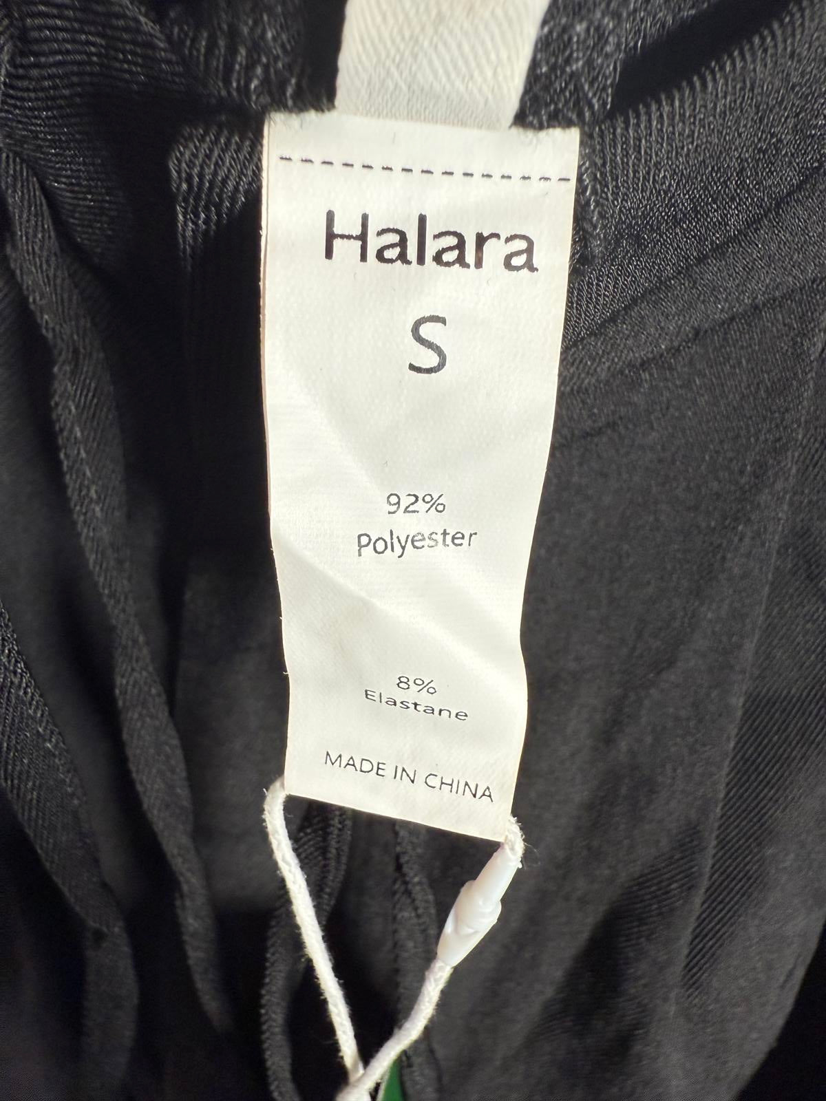 NWT Halara Wide Leg Drawstring Black Pants Size Small