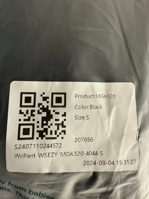 NWT Halara Wide Leg Drawstring Black Pants Size Small