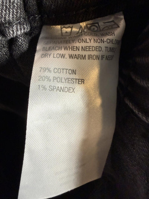 NWT G by Giuliana Black Straight Leg Jeans Size 8