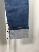 NWT Belle by Kim Gravel Women's Pull-On Cuffed Ankle Jeans Size 0