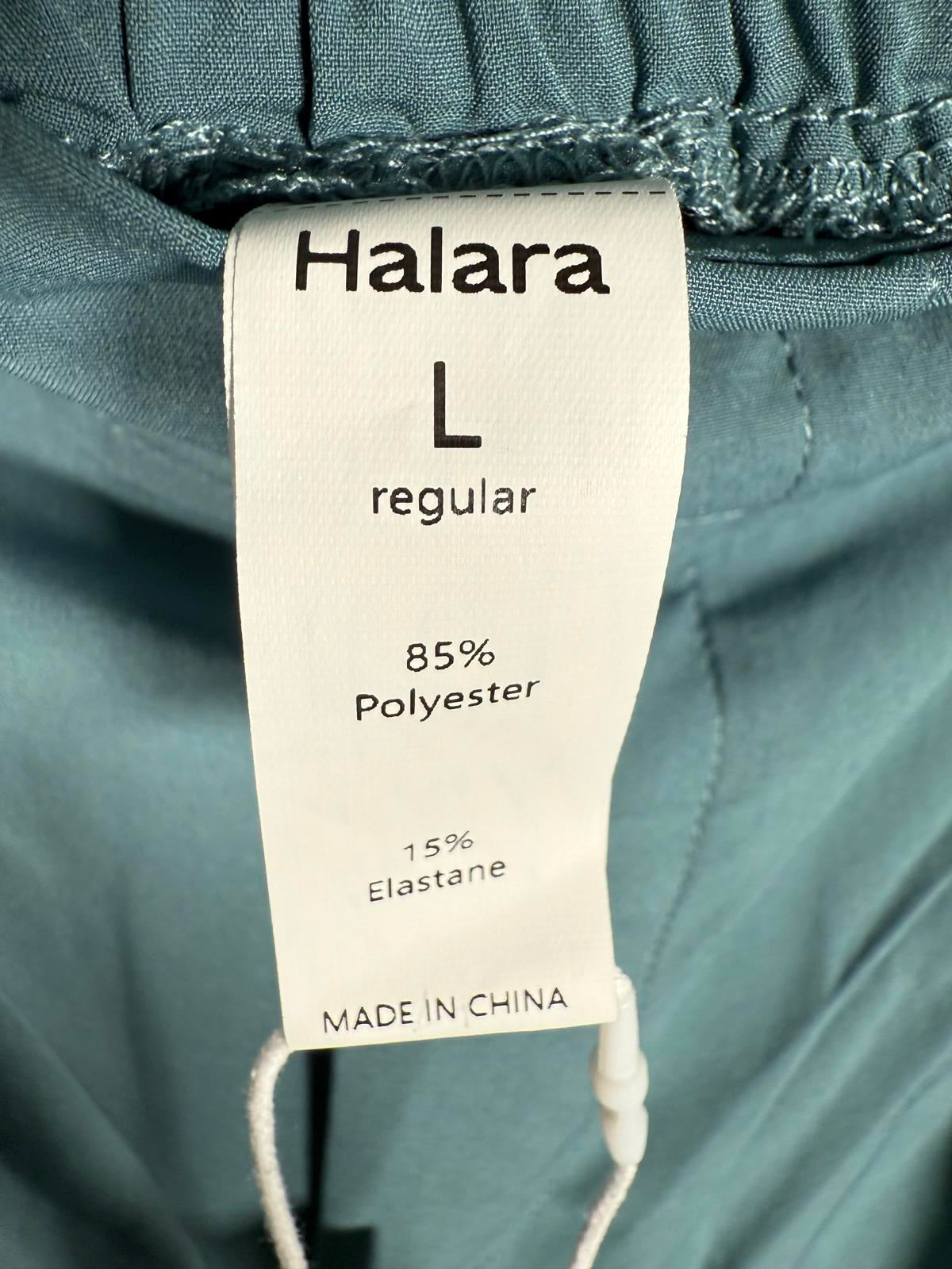 NWT Halara High Waisted Pocket Wide Leg Flowy Palazzo Quick Dry Pants Large