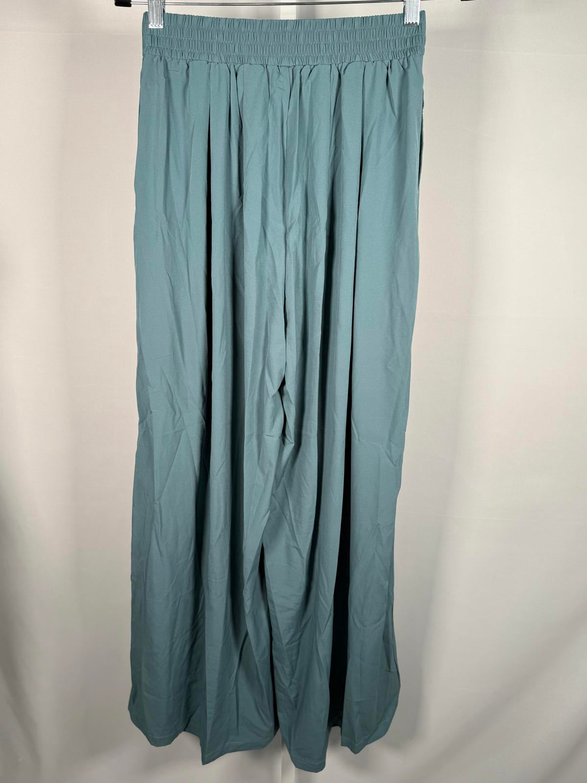 NWT Halara High Waisted Pocket Wide Leg Flowy Palazzo Pants Size Small