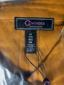 NWT C. Wonder Christian Siriano Honey Ginger Jacket Eyelet Hem Size 1X