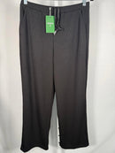 NWT Halara Black Drawstring Work Pants w/ Back Pockets Women's Size M