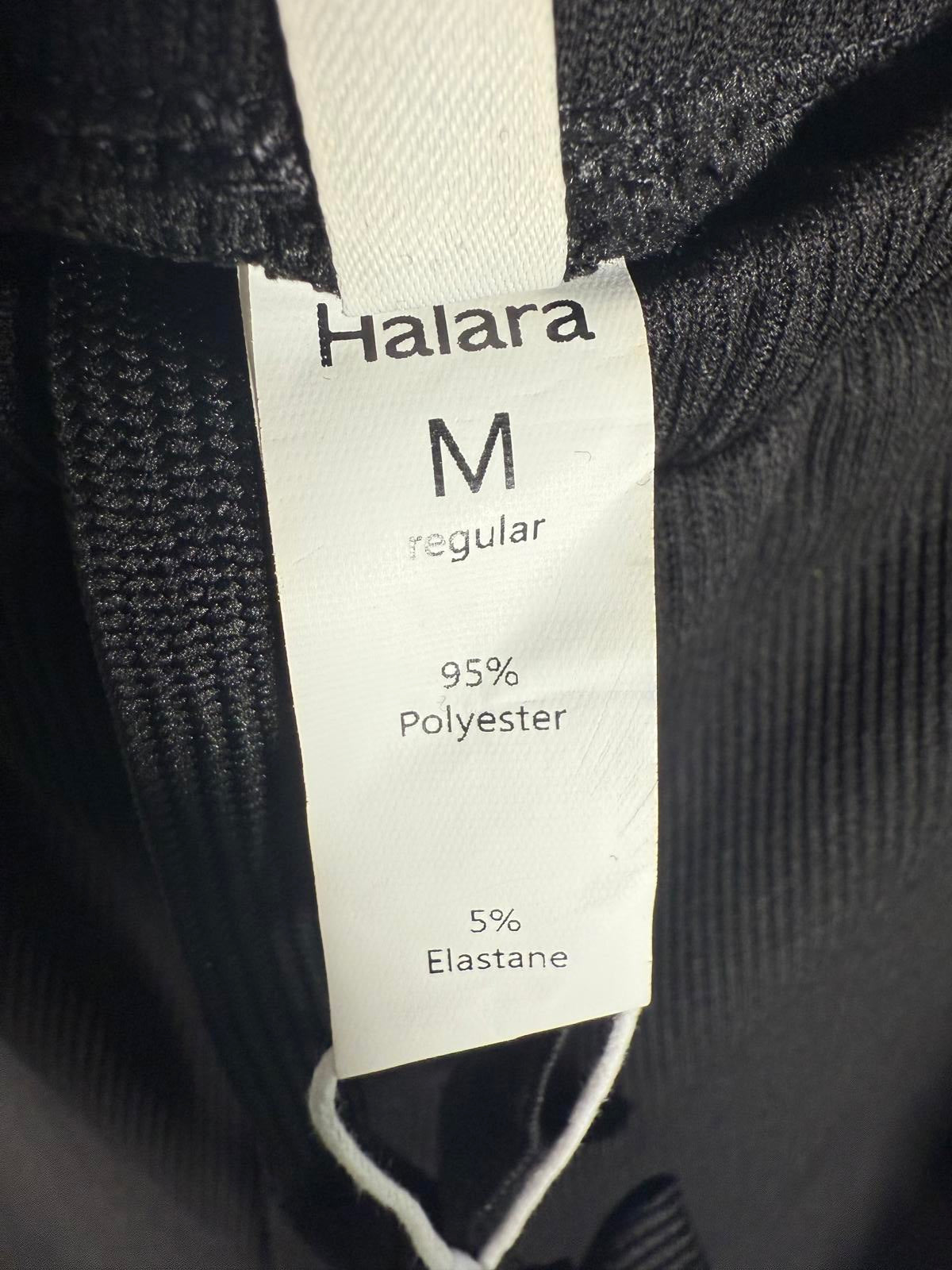 NWT Halara Black Drawstring Work Pants w/ Back Pockets Women's Size M