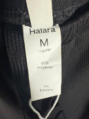 NWT Halara Black Drawstring Work Pants w/ Back Pockets Women's Size M
