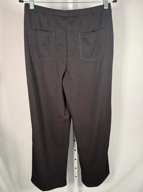 NWT Halara Black Drawstring Work Pants w/ Back Pockets Women's Size M