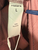 NWT Halara Pocket Cropped Corduroy Casual Jacket Mauvewood Large