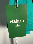 NWT Halara Off Shoulder Long Sleeve Work Sweater Green Small