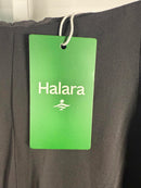 NWT Halara High Waisted 2-in-1 Mesh Wide Leg Flowy Dance Pants Black Size Small