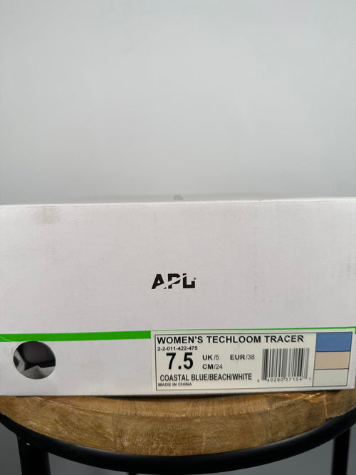 NWB APL Women's TechLoom Tracer Sneakers Coastal Blue Beach White Size 7.5