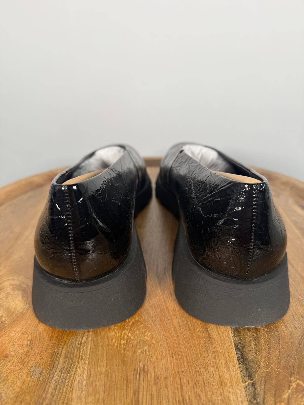 NWB Katy Perry The Darling Black Slip-On Loafers Women's Size 10