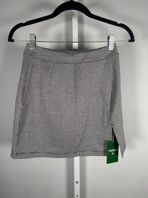 NWT Halara High Waisted 2-in-1 Houndstooth Mini Work Skirt XS
