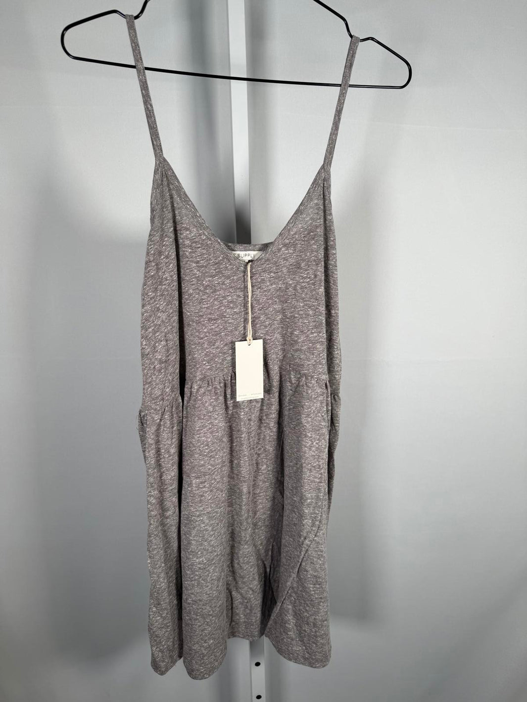 NWT Z Supply Kona Triblend Dress Heathered Gray Women's Size M