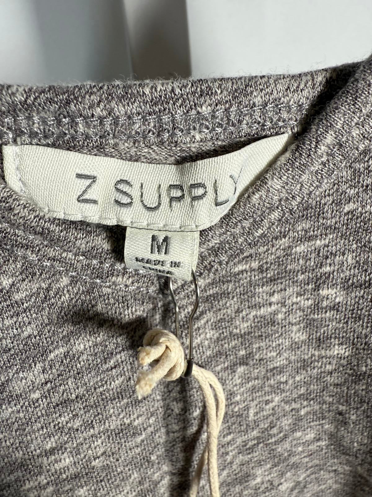 NWT Z Supply Kona Triblend Dress Heathered Gray Women's Size M