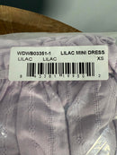 NWT Lost & Wander Lilac Puff Sleeve Mini Dress Size XS