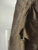 NWT Girlfriend Collective Flex Track Reversible Fleece Pant Olive XXL