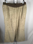 NWT Girlfriend Collective Flex Track Reversible Fleece Pant Olive XXL