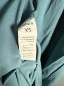 NWT Halara Breezeful High Low 2-Piece Pocket Midi Dress Stone Blue XS