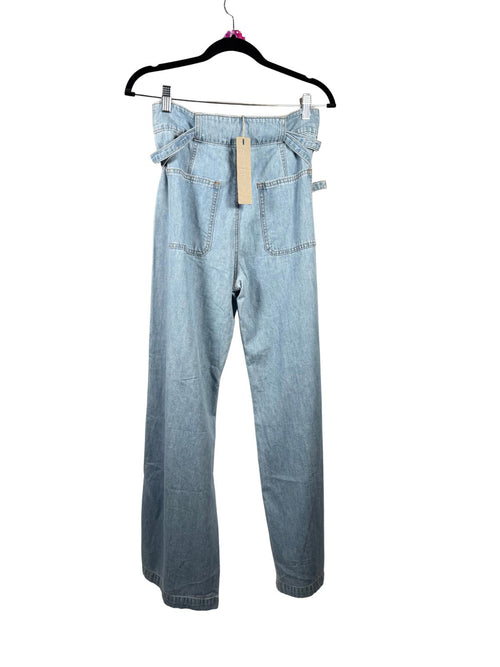 NWT Hudson Tie Waist Wide Leg Barefoot Trouser in First Class Size 28