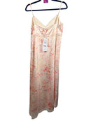 NWT WAYF Mary Lace Trim Slip Dress Satin Midi Women's Size Medium
