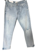 NWT 7 For All Mankind Josefina Slim Boyfriend Jeans Women’s Size 28 Light Wash