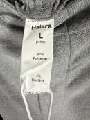 NWT Halara Flex™ High Waisted Pocket Wide Leg Waffle Work Pants Size L Petite