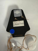 NWT nOir Jewelry Clear Beaded Necklace and Earring Set