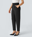 NWT Halara High Waisted Pocket Solid Work Tapered Pants Size Small, Tall