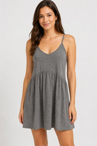 NWT Z Supply Kona Triblend Dress Heathered Gray Women's Size M