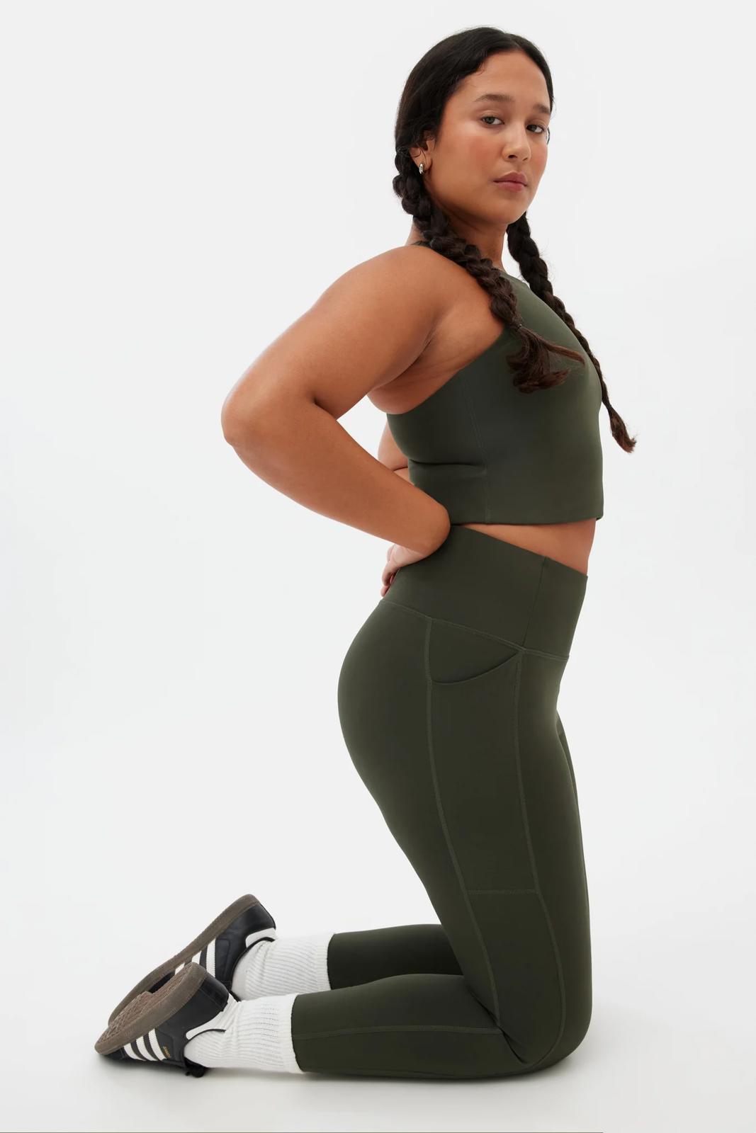 NWT Girlfriend Collective Terrace Compressive Pocket Legging Small