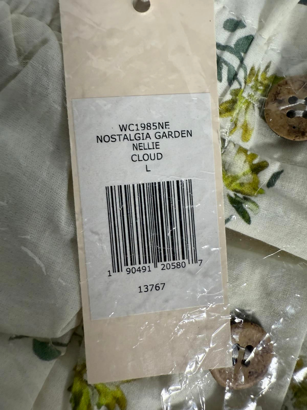 NWT Revolve by Eberjey Harper Nostagia Garden Blouse L