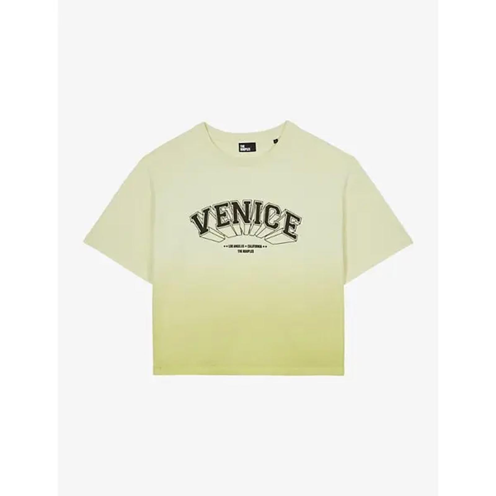 The Kooples Venice Print Relaxed-Fit Cotton T-Shirt Size US S / FR 1 NWT