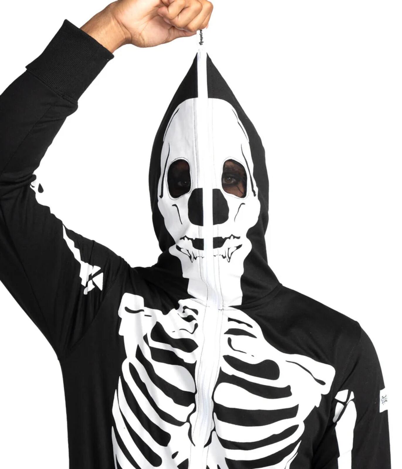 NWT Tipsy Elves Men's Halloween Skeleton Costume Size Large