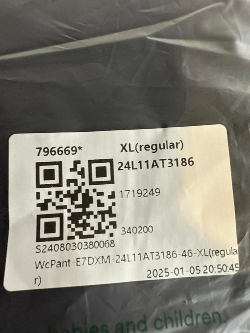 NWT Halara Flex Mid High Waisted Tummy Control Side Zip Pocket Work Pants - XL