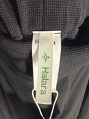 NWT Halara Flex™ High Waisted Pocket Wide Leg Waffle Work Pants Black Size L