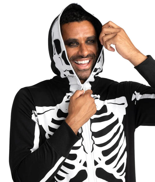 NWT Tipsy Elves Men's Halloween Skeleton Costume Size Large