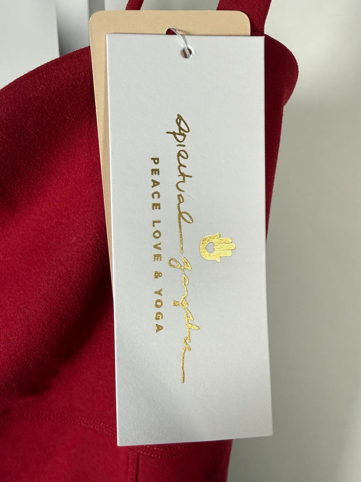 NWT Spiritual Gangster Kelly Short Bodysuit Berry Size Large