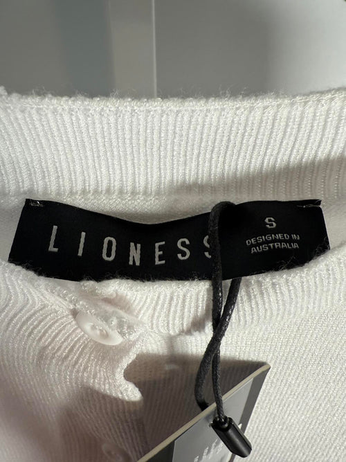 NWT Revolve Lioness Vallery Knit Cardigan White S
