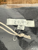 NWT Revolve By Z Supply Charcoal Gray Ruffle Maxi Dress Size XS