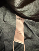 NWT Halara Sleeveless Pockets Drawstring Casual Jumpsuit Black Size L