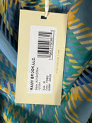 NWT Ramy Brook Ivory Sleeveless Top Multi color Size M