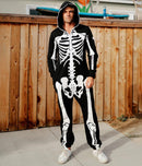 NWT Tipsy Elves Men's Halloween Skeleton Costume Size Large