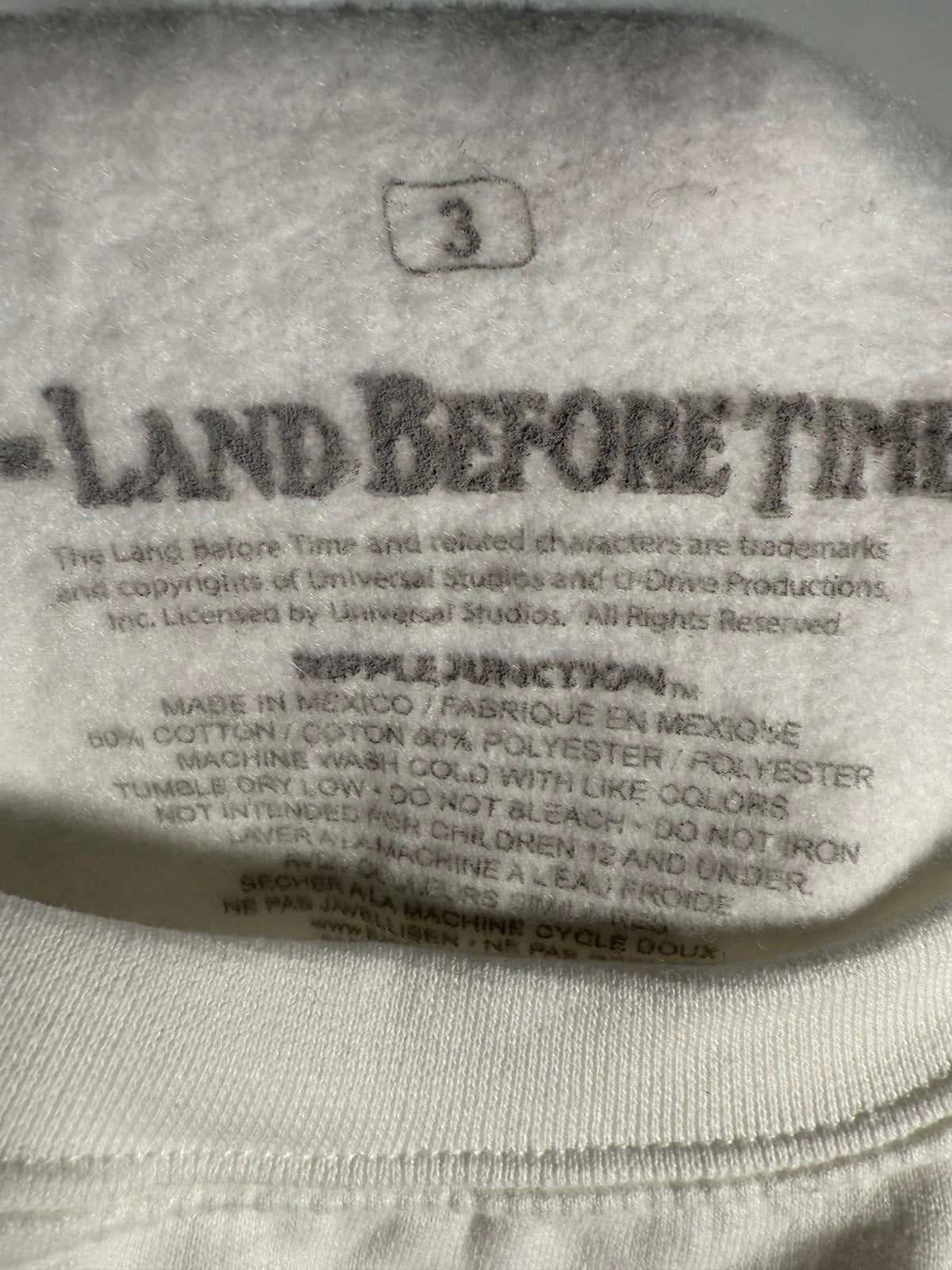 The Land Before Time Group Sweatshirt Size 3