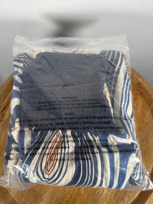 Guadalupe Seneiya Crochet Dress Blue - M